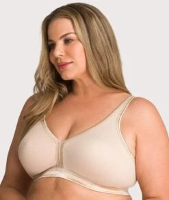 Berlei Classic Body Wirefree Bra - Latte -BRASTOGO Sales berlei classic body bra wirefree latte1