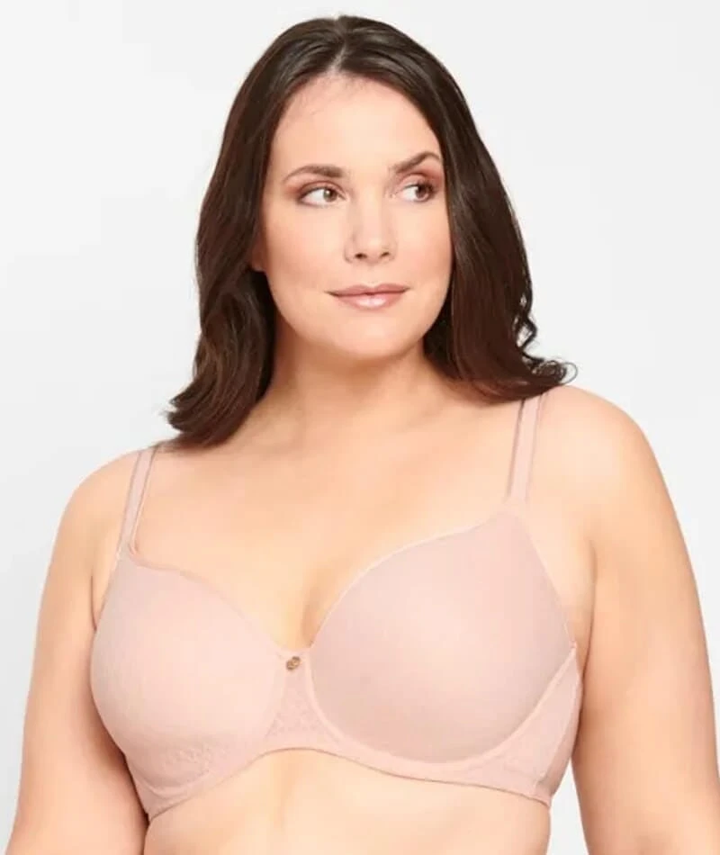 Berlei Lift & Shape T-Shirt Mesh Bra - Nude Lace 6 Berlei Lift & Shape T-Shirt Mesh Bra - Nude Lace - Image 4