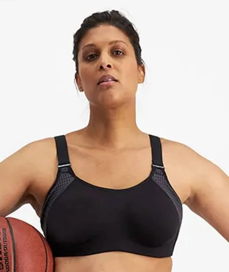 Berlei Pro Elite Contour Crop Sports Bra - Black 6 Berlei Pro Elite Contour Crop Sports Bra - Black - Image 4