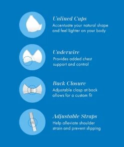 Bestform Unlined Cotton Stretch T-Shirt Bra With Underwire - Black -BRASTOGO Sales bestform unlined cotton stretch t shirt bra with underwire black 5