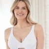Bestform Unlined Cotton Stretch T-Shirt Bra With Underwire - White -BRASTOGO Sales bestform unlined cotton stretch t shirt bra with underwire white 1