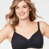 Cake Maternity Croissant Seamless Flexi Wire Nursing Bra - Black -BRASTOGO Sales cake maternity croissant seamless flexi wire nursing bra black