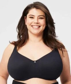 Cake Maternity Croissant Seamless Flexi Wire Nursing Bra - Black -BRASTOGO Sales cake maternity croissant seamless flexi wire nursing bra black5