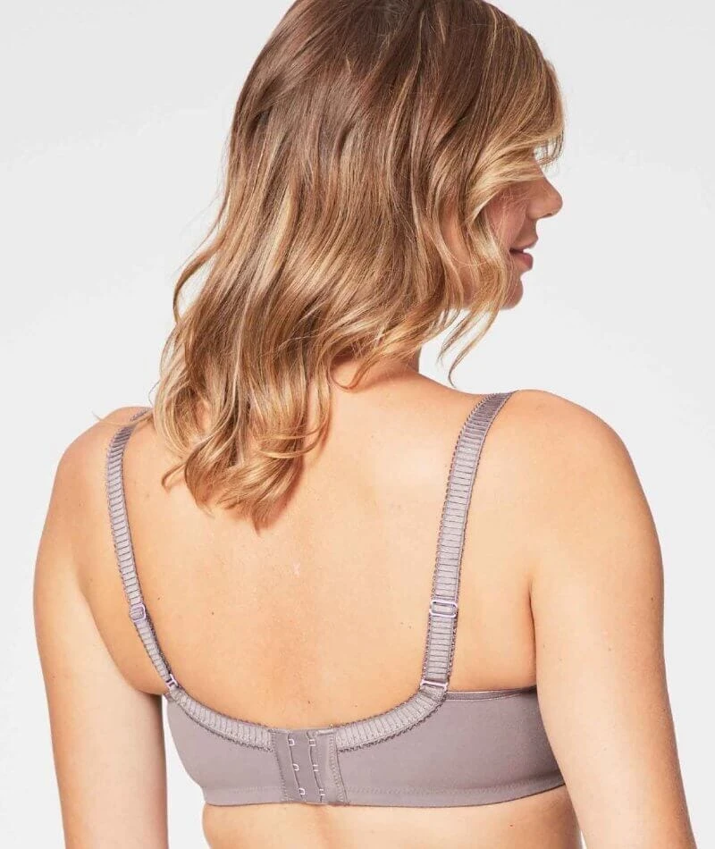 Cake Maternity Croissant Seamless Flexi Wire Nursing Bra - Raisin 4 Cake Maternity Croissant Seamless Flexi Wire Nursing Bra - Raisin - Image 2