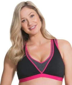 Cake Maternity Lotus Yoga & Hands Free Pumping B-F Cup Wirefree Bra - Fuchsia