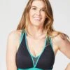 Cake Maternity Lotus Yoga & Hands Free Pumping B-F Cup Wirefree Bra - Teal -BRASTOGO Sales cake maternity lotus yoga hands free pumping bra teal