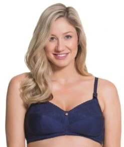 Cake Maternity Tea Wirefree Soft Cup Nursing Bra - Navy