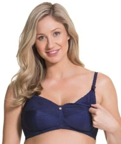 Cake Maternity Tea Wirefree Soft Cup Nursing Bra - Navy -BRASTOGO Sales cake maternity tea wireless soft cup nursing bra navy 3