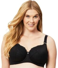 Cake Maternity TimTams Flexi Wire Lace Nursing Bra - Black