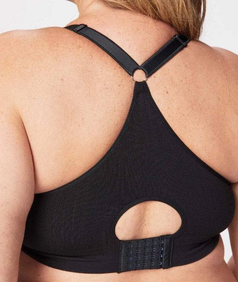 Cake Maternity Tutti Frutti B-DD Cup Wirefree Nursing Bra - Black 4 Cake Maternity Tutti Frutti B-DD Cup Wirefree Nursing Bra - Black - Image 2