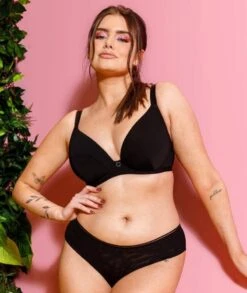 Curvy Kate Daily Plunge Bra - Black -BRASTOGO Sales curvy kate daily plunge bra black 14