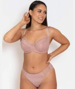 Curvy Kate Eye Spy Balcony Bra - Blush -BRASTOGO Sales curvy kate eye spy balcony bra blush 3