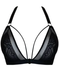 Curvy Kate Front And Centre Wirefree Bralette - Black -BRASTOGO Sales curvy kate front and centre bralette black 13