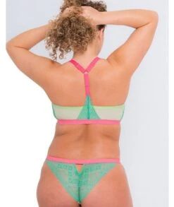 Curvy Kate Front And Centre Wire-free Bralette - Mint/Pink Green 15 Curvy Kate Front And Centre Wire-free Bralette - Mint/Pink Green -BRASTOGO Sales curvy kate front and centre wire free bralette mint pink green 4