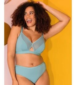 Curvy Kate Get Up And Chill Wire-free Bralette - Sage Green -BRASTOGO Sales curvy kate get up and chill wire free bralette sage green 6