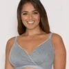 Curvy Kate In My Dreams Soft Cup Wirefree Bralette - Grey/Peach -BRASTOGO Sales curvy kate in my dreams soft cup bralette grey peach 1