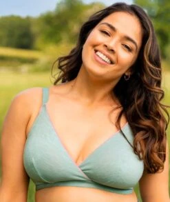 Curvy Kate In My Dreams Soft Cup Wirefree Bralette - Mint/Pink -BRASTOGO Sales curvy kate in my dreams soft cup bralette mint pink 6