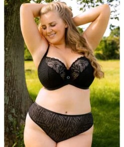 Curvy Kate Lace Daze Balcony Bra - Black -BRASTOGO Sales curvy kate lace daze balcony bra black 6