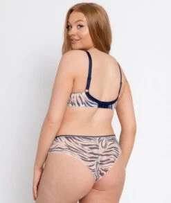 Curvy Kate Lifestyle Plunge Bra - Zebra Print -BRASTOGO Sales curvy kate lifestyle plunge bra zebra print 4