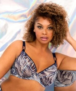 Curvy Kate Lifestyle Plunge Bra - Zebra Print -BRASTOGO Sales curvy kate lifestyle plunge bra zebra print 7