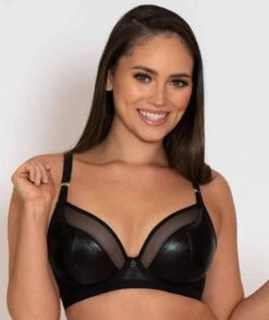 Curvy Kate Lucky Star Underwire Plunge Bra - Black -BRASTOGO Sales curvy kate lucky star underwire plunge bra black 5