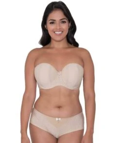 Curvy Kate Luxe Strapless Bra - Biscotti -BRASTOGO Sales curvy kate luxe strapless bra biscotti 17