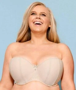 Curvy Kate Luxe Strapless Bra - Biscotti -BRASTOGO Sales curvy kate luxe strapless bra biscotti 7