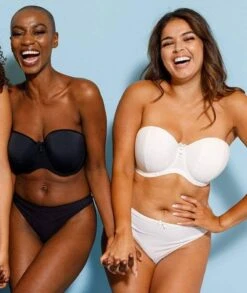 Curvy Kate Luxe Strapless Bra - Black -BRASTOGO Sales curvy kate luxe strapless bra black 14