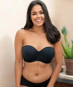 Curvy Kate Luxe Strapless Bra - Black -BRASTOGO Sales curvy kate luxe strapless bra black 8
