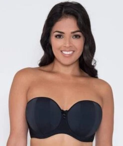 Curvy Kate Luxe Strapless Bra - Black -BRASTOGO Sales curvy kate luxe strapless bra black 9