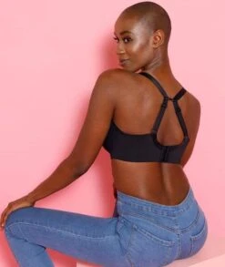 Curvy Kate Smoothie T-Shirt Plunge Bra - Black -BRASTOGO Sales curvy kate smoothie t shirt plunge bra black 6