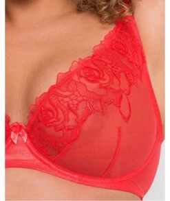 Curvy Kate Stand Out Scooped Plunge Bra - Fiery Red -BRASTOGO Sales curvy kate stand out scooped plunge bra fiery red 6