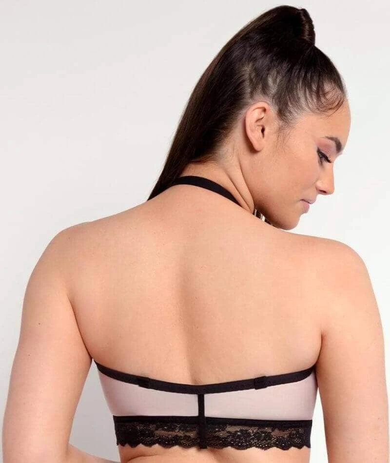 Curvy Kate Twice The Fun Reversible Wirefree Bralette - Black/Pink 6 Curvy Kate Twice The Fun Reversible Wirefree Bralette - Black/Pink - Image 4