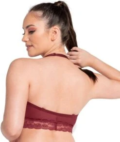 Curvy Kate Twice The Fun Reversible Wirefree Bralette - Oxblood/Black -BRASTOGO Sales curvy kate twice the fun reversible bralette oxblood black 7 1