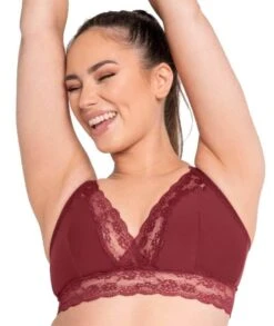 Curvy Kate Twice The Fun Reversible Wirefree Bralette - Oxblood/Black -BRASTOGO Sales curvy kate twice the fun reversible bralette oxblood black 1 1 705ba201 cbc8 4b22 ac91 bd33f080c9a8