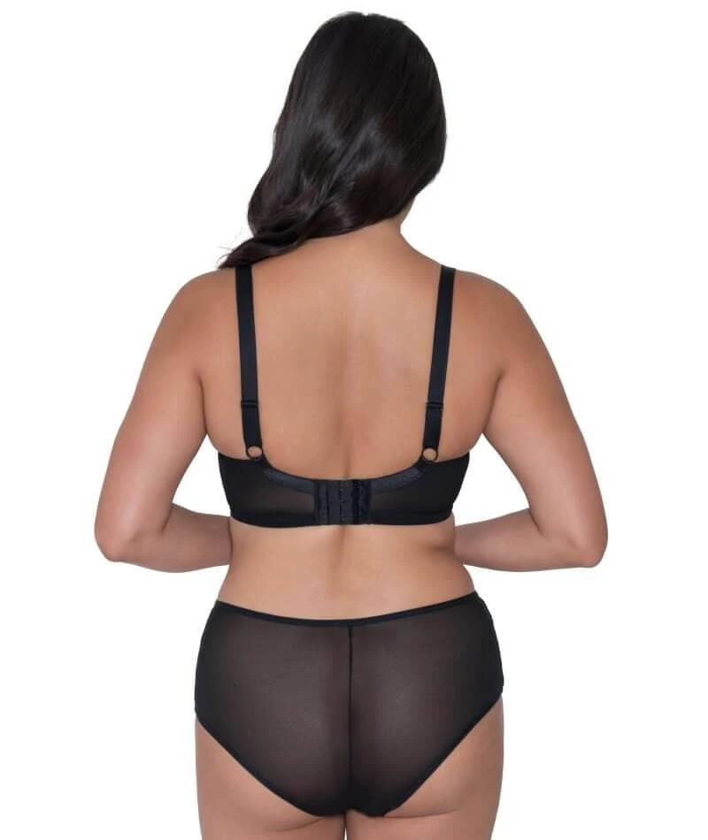 Curvy Kate Victory Balcony Bra - Black 13 Curvy Kate Victory Balcony Bra - Black - Image 11