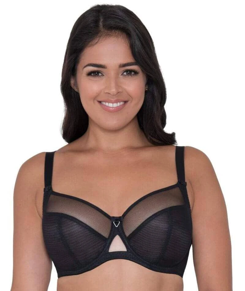 Curvy Kate Victory Balcony Bra - Black 7 Curvy Kate Victory Balcony Bra - Black - Image 5