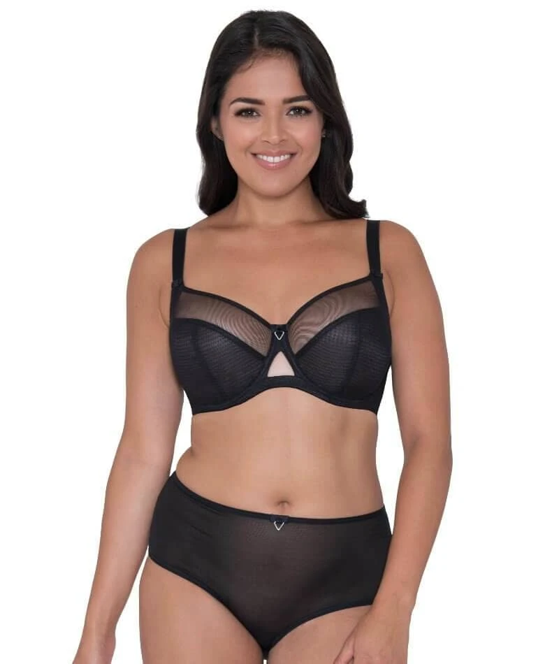Curvy Kate Victory Balcony Bra - Black 12 Curvy Kate Victory Balcony Bra - Black - Image 10