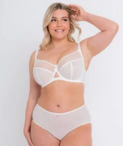 Curvy Kate Victory Balcony Bra - White -BRASTOGO Sales curvy kate victory balcony bra white 2