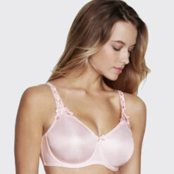 Dominique Mystique Seamless Underwire Bra - Pink -BRASTOGO Sales dominique mystique seamless underwire bra pink 3
