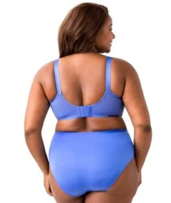 Elila Embroidered Lace Wirefree Bra - Cobalt -BRASTOGO Sales elila 1303 embroidered lace non underwired bra cobalt