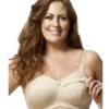 Elila Cotton Cup Wirefree Nursing Bra - Nude -BRASTOGO Sales elila 1613 cotton cup wire free nursing bra nude5