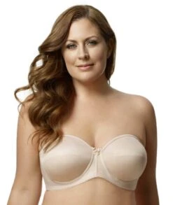 Elila Molded Spacer Underwired Strapless Bra - Nude