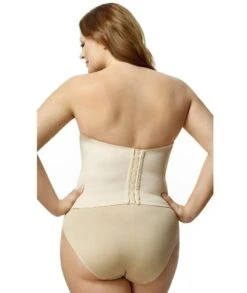 Elila Underwired Satin Strapless Longline - Nude 10 Elila Underwired Satin Strapless Longline - Nude -BRASTOGO Sales elila 6421 underwired satin strapless longline nude2