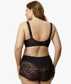 Elila Cheeky Stretch Lace Brief - Black -BRASTOGO Sales elila cheeky stretch lace brief black1