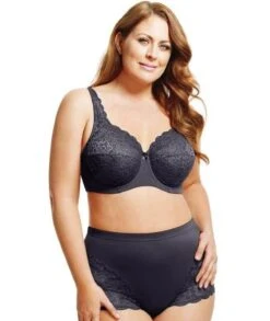 Elila Cheeky Stretch Lace Brief - Black -BRASTOGO Sales elila cheeky stretch lace brief black2