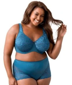Elila Cheeky Stretch Lace Brief - Teal 20 Elila Cheeky Stretch Lace Brief - Teal -BRASTOGO Sales elila cheeky stretch lace brief teal2