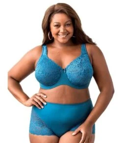 Elila Cheeky Stretch Lace Brief - Teal 17 Elila Cheeky Stretch Lace Brief - Teal -BRASTOGO Sales elila cheeky stretch lace brief teal5