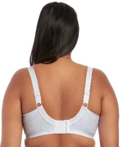 Wacoal Elomi Morgan Underwire Banded Bra - White -BRASTOGO Sales elomi 4110 morgan underwire banded bra white 1 1