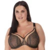 Wacoal Elomi Sadie Underwire Balcony Bra - Black -BRASTOGO Sales elomi 4430bk sadie underwire balcony bra1